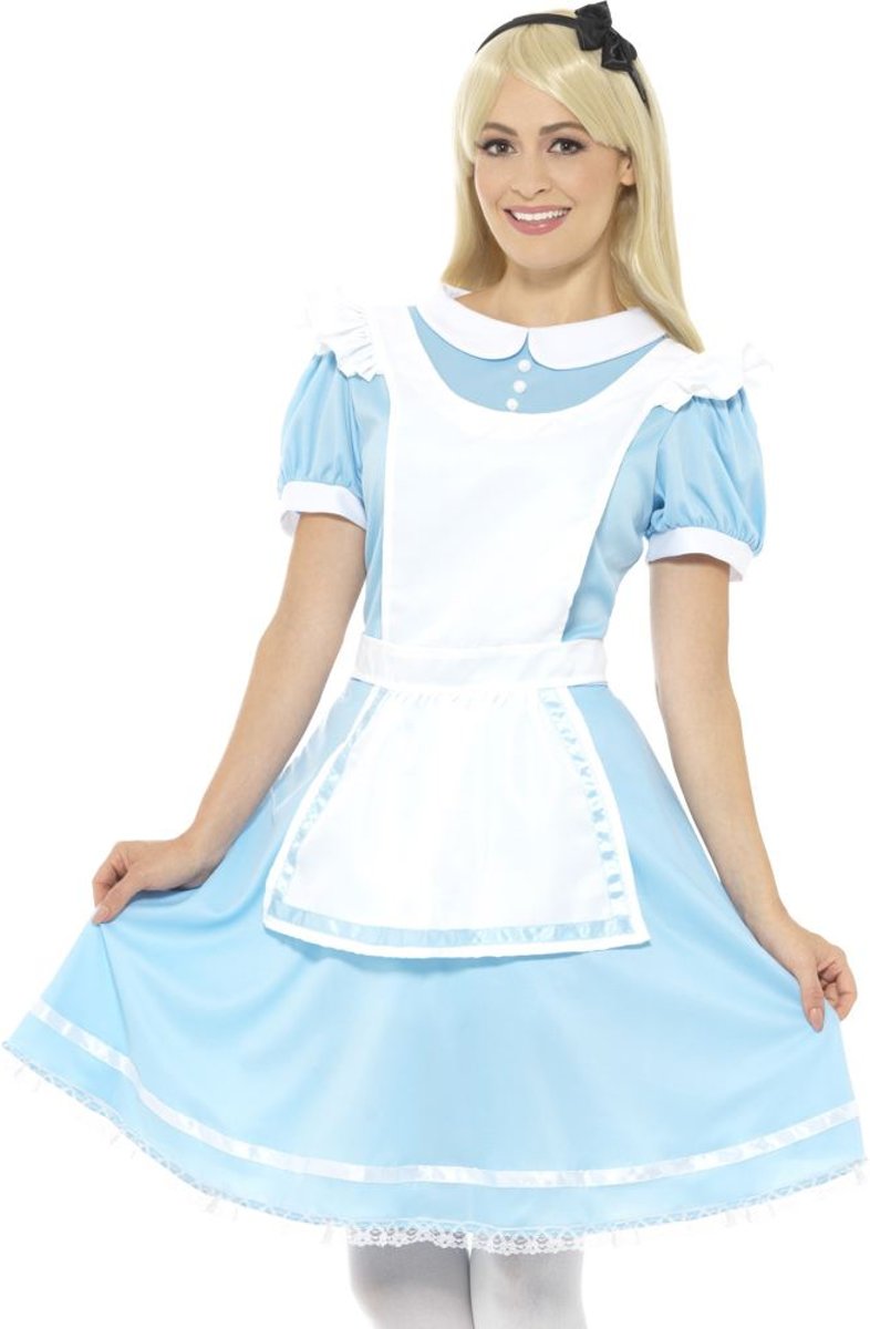 Alice In Wonderland Kostuum | Wonderlijk Fraaie Alice | Vrouw | Medium | Carnaval kostuum |  